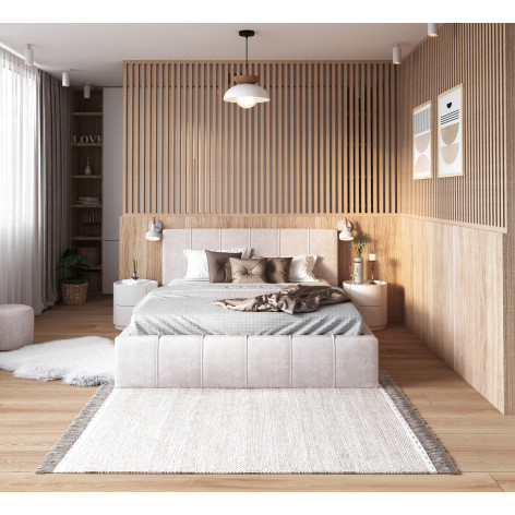 Lit 140x190 cm avec 2 tiroirs, lit coffre 140x190 cm avec sommier à lattes, tissu en velours, style européen simple, gris - Maison Lit 140x190 cm avec 2 tiroirs, lit coffre 140x190 cm avec sommier à lattes, tissu en velours, style européen simple, gris - Maison