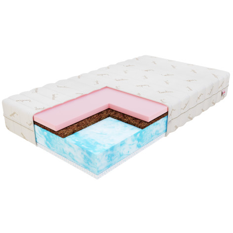 Matelas Ergo 180x200 Bio Foam latex mémoire 22 cm