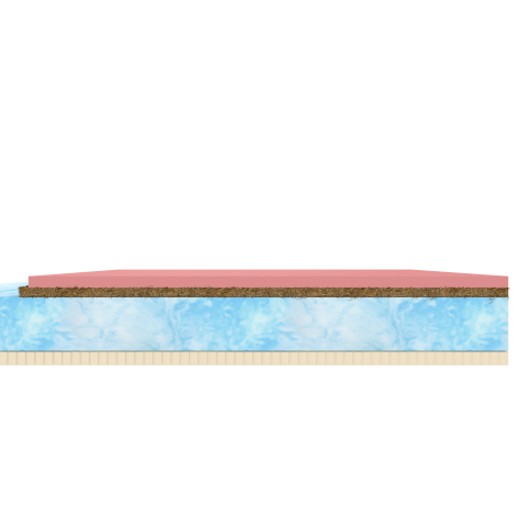 Matelas Ergo 180x200 Bio Foam latex mémoire 22 cm